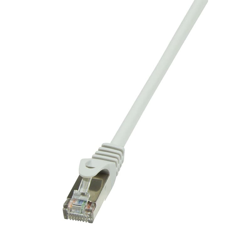 PATCH CORD FTP LOGILINK Cat5e, cupru-aluminiu, 15 m, gri, AWG26, ecranat "CP1102S"