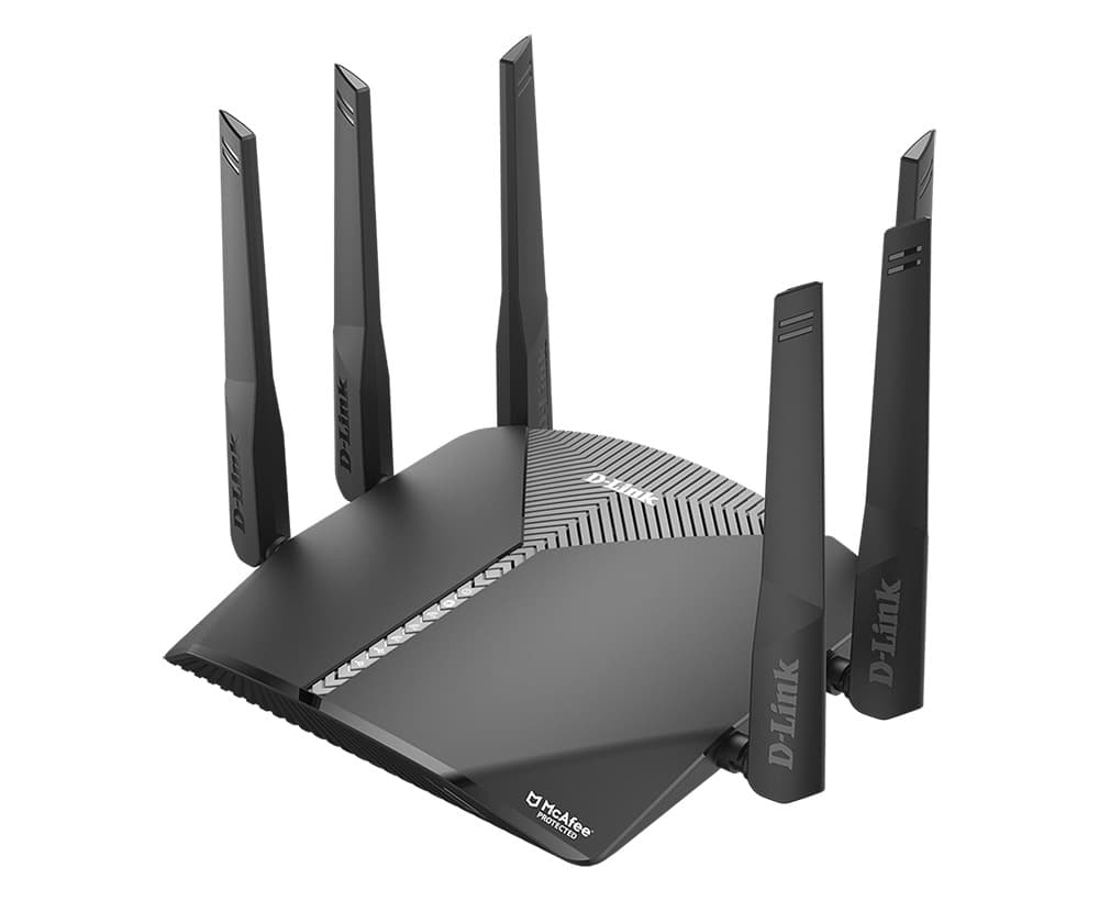 ROUTER D-LINK wireless 3000Mbps, 4 porturi Gigabit, 6 antene externe, Tri Band AC3000, 1xUSB3.0, 1xUSB2.0, MU-MIMO "DIR-3060"