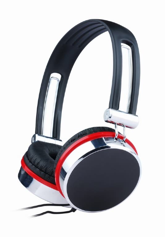 CASTI Gembird, cu fir, standard, utilizare multimedia, MP3, smartphone (doar audio), microfon nu, conectare prin Jack 3.5 mm, negru / argintiu, "MHP-903"