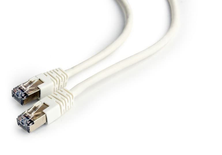 PATCH CORD FTP GEMBIRD Cat6, cupru-aluminiu, 1 m, alb, AWG26, ecranat "PP6-1M/W"