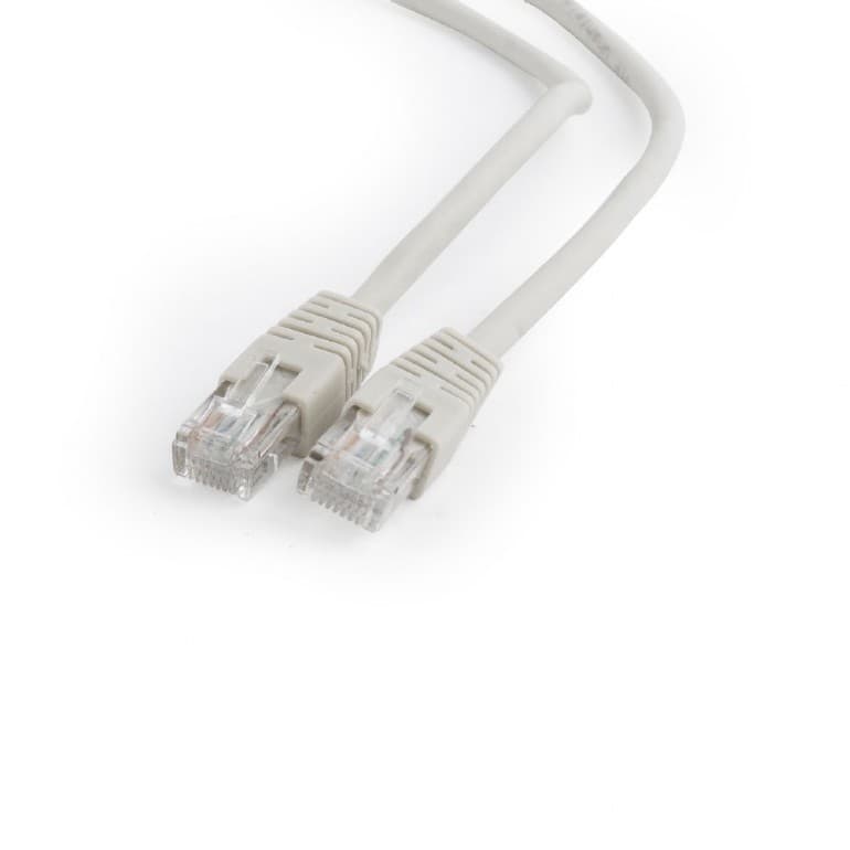 PATCH CORD UTP GEMBIRD Cat6, cupru-aluminiu, 1 m, gri, AWG26, "PP6U-1M"