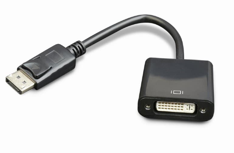 CABLU video GEMBIRD, adaptor DisplayPort (T) la DVI-I DL (M), 10cm, rezolutie maxima Full HD (1920 x 1080) la 60Hz, negru, "A-DPM-DVIF-002"