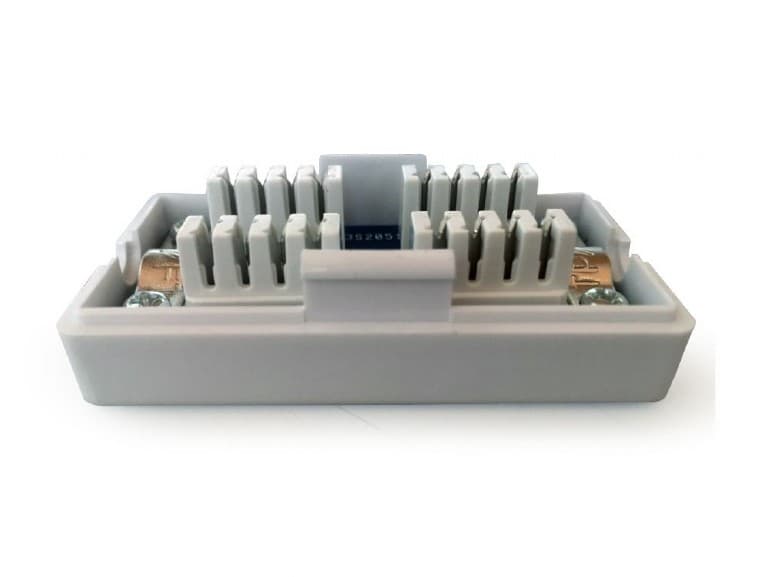 CUPLA Krone (LSA) GEMBIRD pt. cablu FTP, Cat6, conector Krone (LSA) x 2, ecranat, plastic, 1 buc., "NCA-LSAS6-01" — miniatură