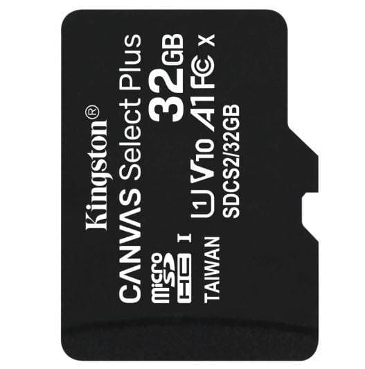 CARD MicroSD KINGSTON, 32 GB, microSDHC, clasa 10, standard UHS-I U1, "SDCS2/32GBSP"