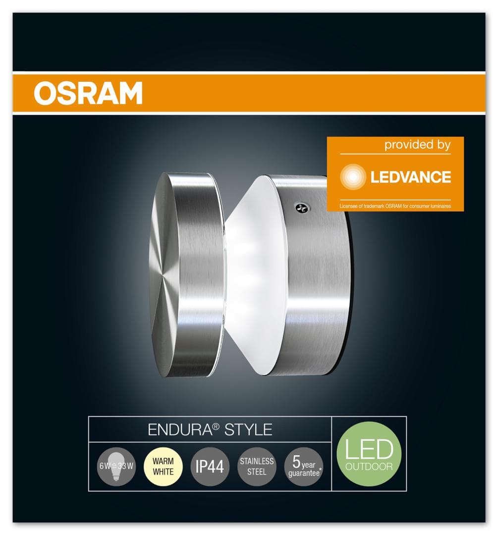 APLICA OSRAM, LED, soclu integrat, putere 6 W, tip lumina alb, alimentare 220 - 230 V, "000004058075032620"