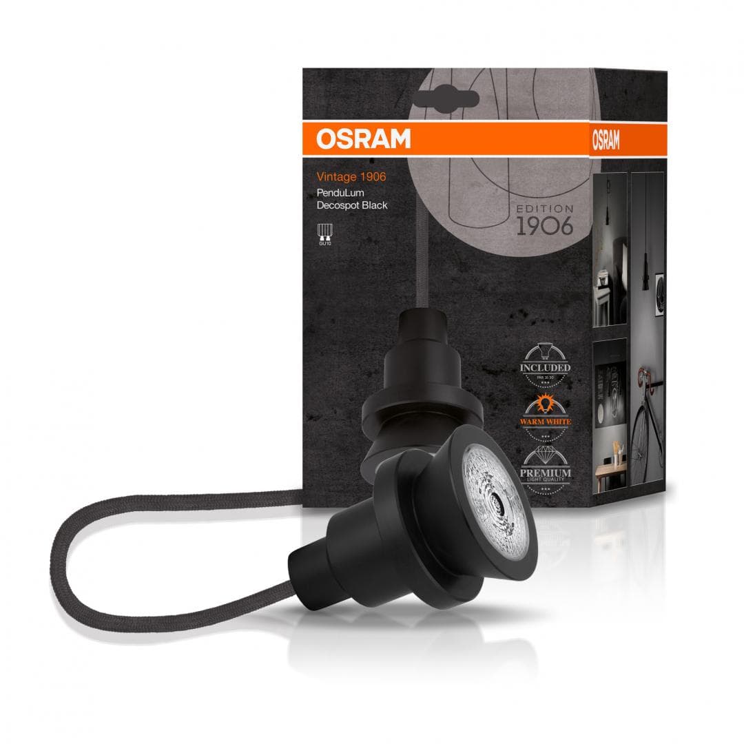 LUSTRA OSRAM, LED, soclu GU10, putere 6.1 W, tip lumina alb calda, 350 lumeni, alimentare 220 - 230 V, "000004058075073777" — miniatură