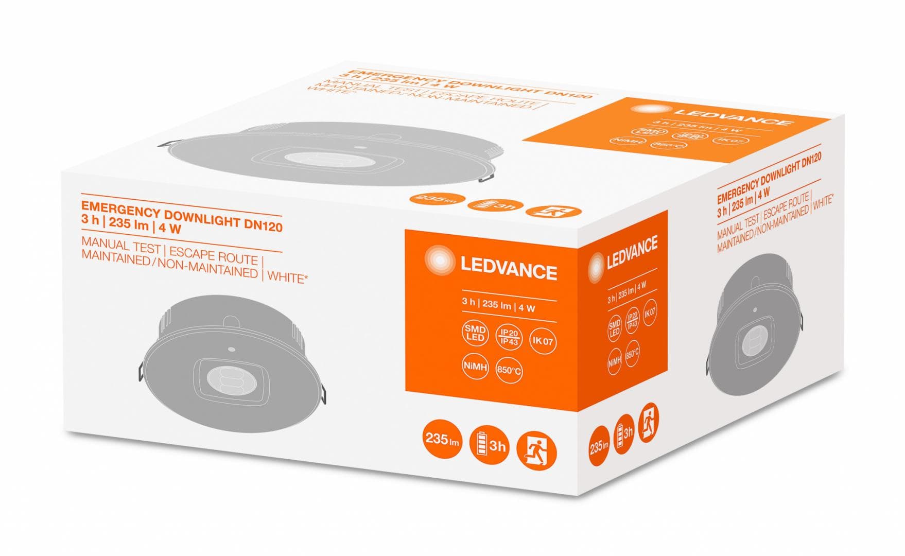 APLICA OSRAM, LED, soclu integrat, putere 4 W, tip lumina alb rece, 235 lumeni, alimentare 220 - 230 V, "000004058075124530"