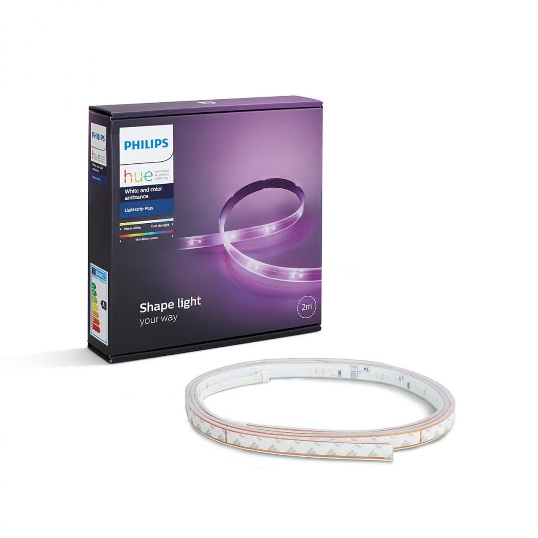 BANDA LED smart LED Philips, soclu integrat, forma banda, lumina multicolora, alimentare 220 - 240 V, "000008718696129388"
