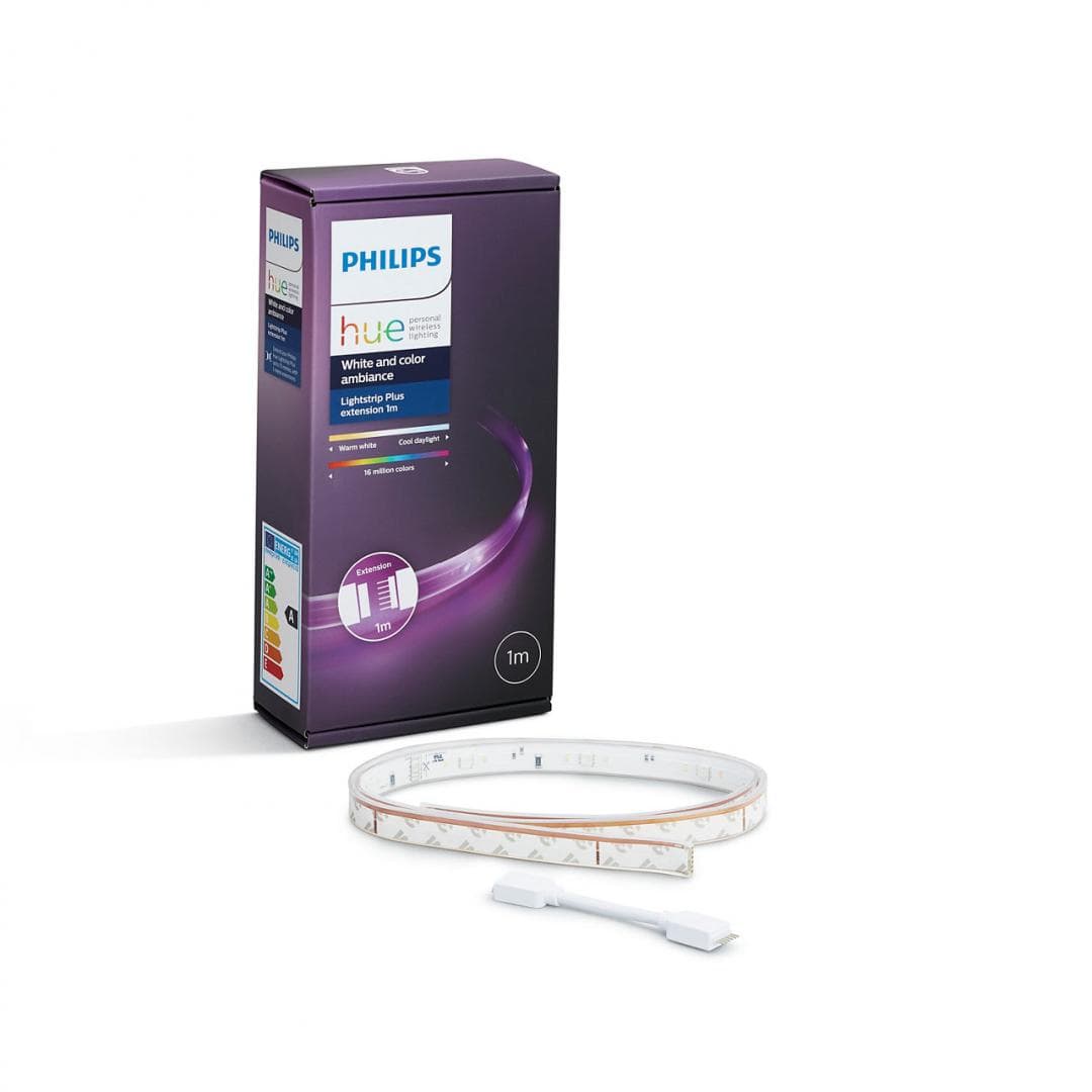 BANDA LED smart LED Philips, soclu integrat, forma banda, lumina multicolora, alimentare 220 - 240 V, "000008718696129555"