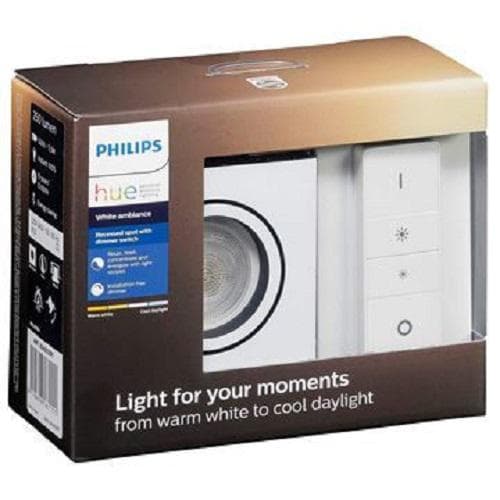 APLICA smart PHILIPS, LED, soclu GU10, putere 5.5 W, tip lumina alb, 250 lumeni, alimentare 220 - 230 V, "000008718696161081" — miniatură
