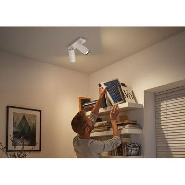 APLICA smart PHILIPS, LED, soclu GU10, putere 5.5 W x 2, tip lumina alb, 500 lumeni, alimentare 220 - 230 V, "000008718696164068" — miniatură