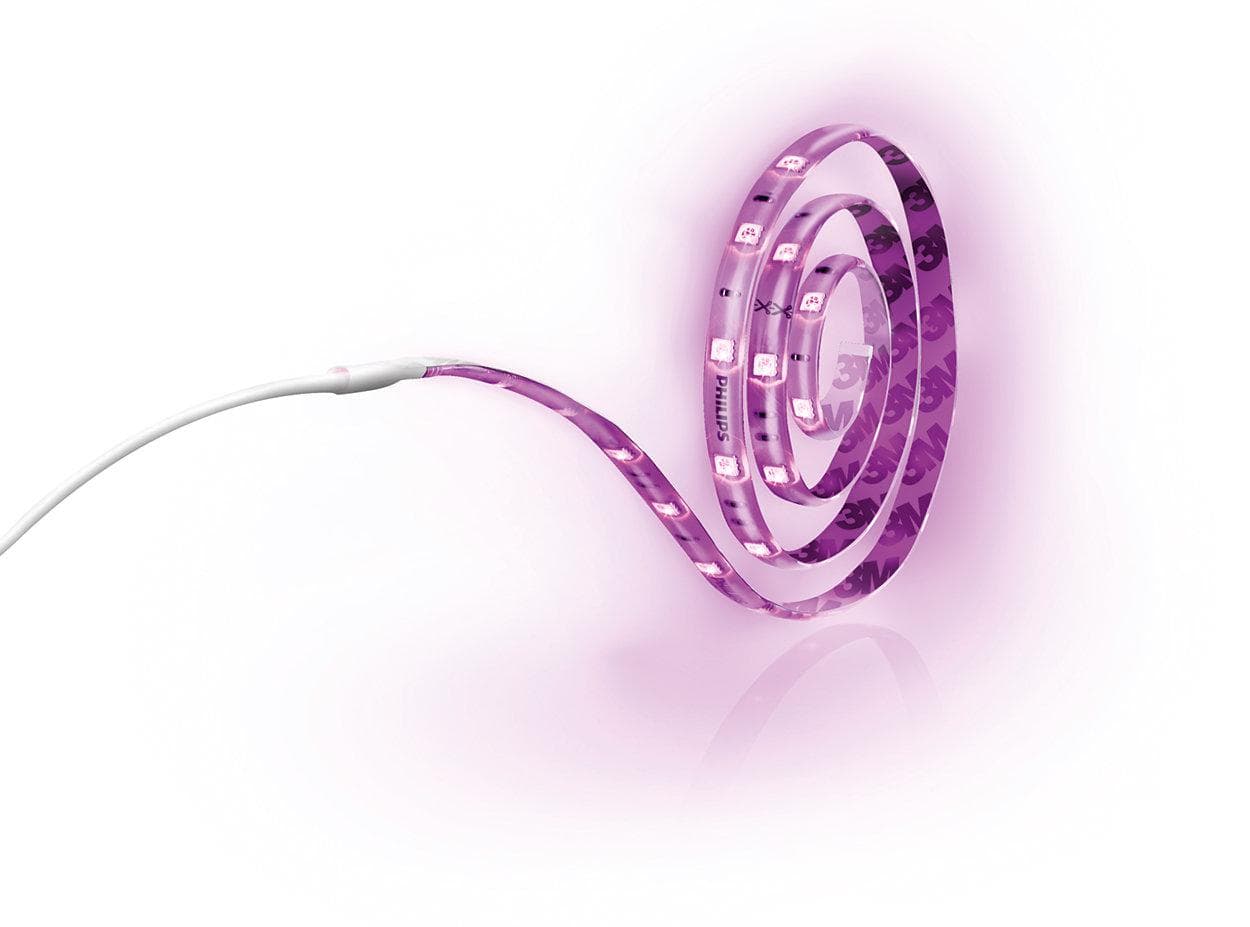 BANDA LED LED Philips, soclu integrat, putere 8W, forma banda, lumina multicolora, alimentare 220 - 240 V, "000008718696164280"