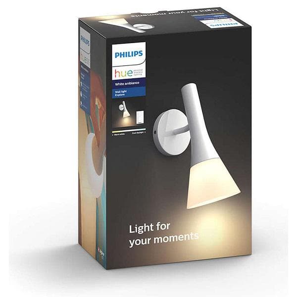 APLICA smart PHILIPS, LED, soclu E14, putere 6 W, tip lumina alb, 470 lumeni, alimentare 220 - 230 V, "000008718696168851" — miniatură