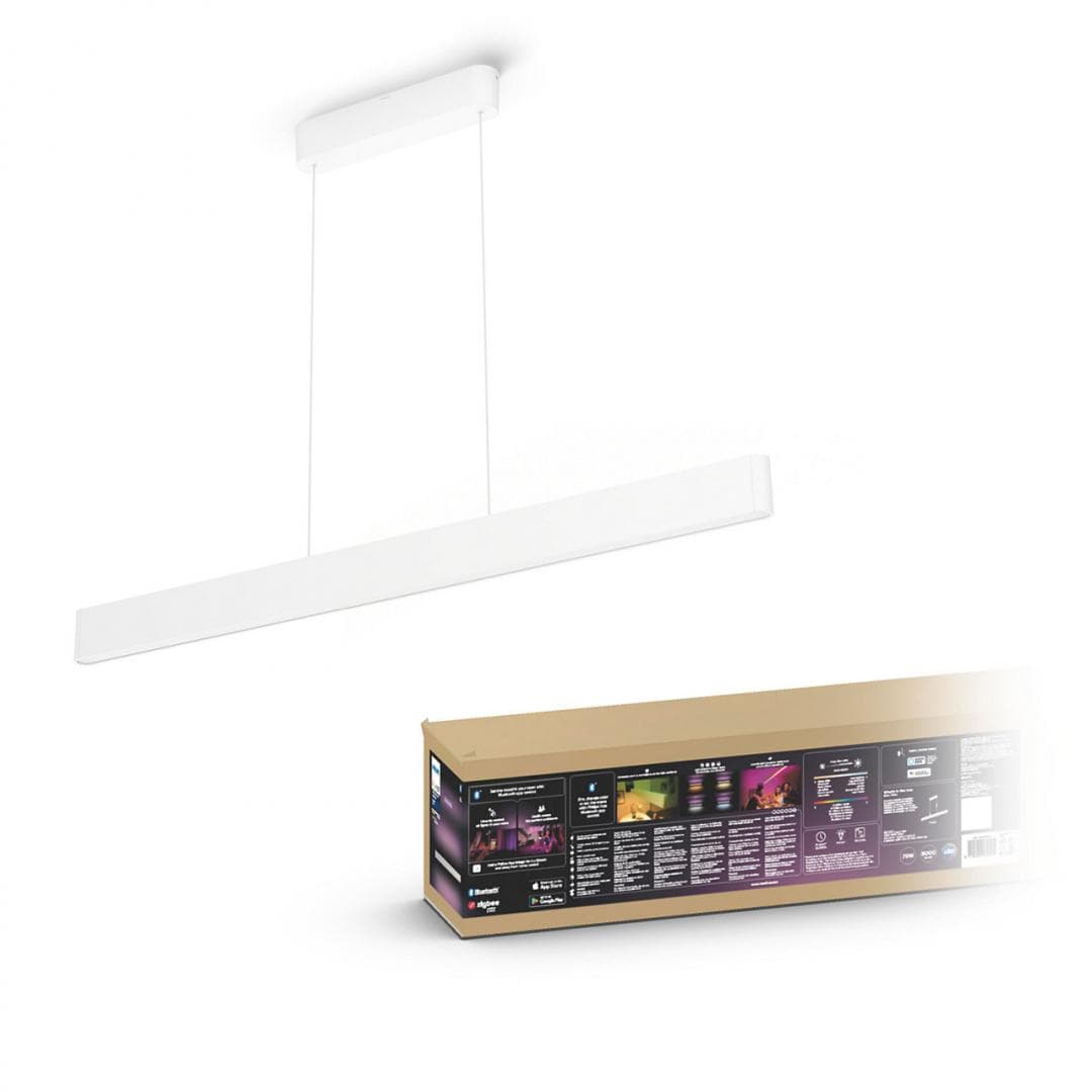 LUSTRA smart PHILIPS, LED, soclu integrat, putere 39 W, tip lumina multicolora, 6.000 lumeni, alimentare 220 - 230 V, "000008718696174579"