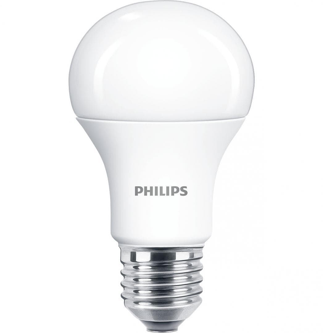 BEC LED Philips, soclu E27, putere 10W, forma clasic, lumina alb rece, alimentare 220 - 240 V, "000008718696510506"
