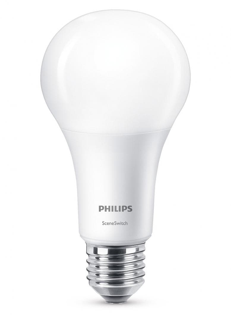 BEC LED Philips, soclu E27, putere 14W, forma clasic, lumina alb rece, alb calda, alimentare 220 - 240 V, "000008718696706831"