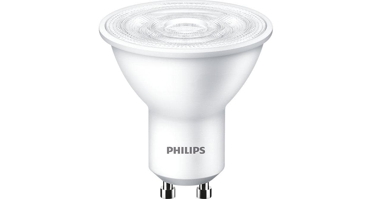 SET 3 SPOTURI incastrate LED Philips, soclu GU10, putere 4.7W, forma spot, lumina alb calda, alimentare 220 - 240 V, "000008718696761304"