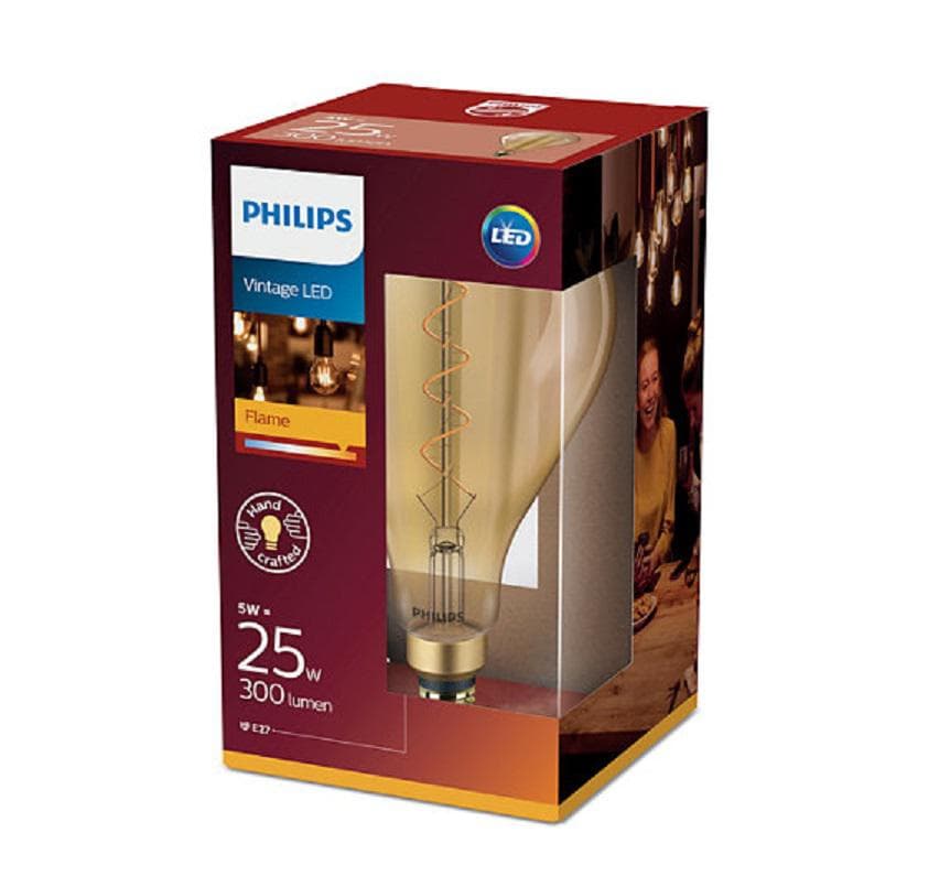 BEC LED Philips, soclu E27, putere 5W, forma clasic, lumina alb calda, alimentare 220 - 240 V, "000008718696768068"