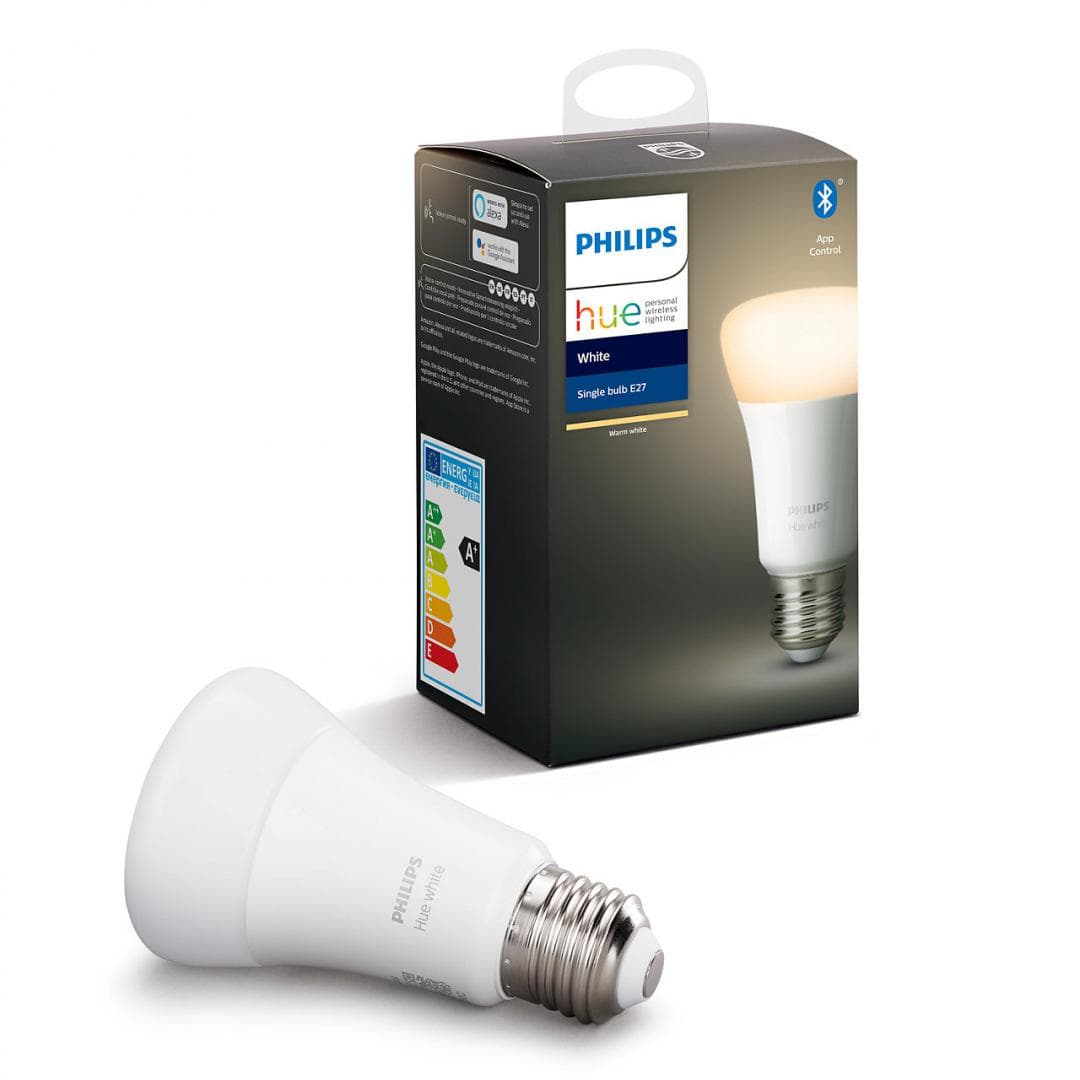 BEC smart LED Philips, soclu E27, putere 9W, forma clasic, lumina alb calda, alimentare 220 - 240 V, "000008718696785317"