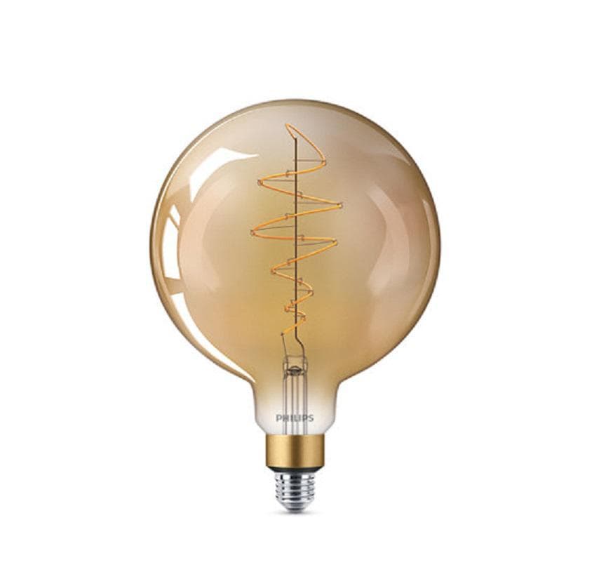 BEC LED Philips, soclu E27, putere 6.5W, forma sferic, lumina alb calda, alimentare 220 - 240 V, "000008718696803479" — miniatură