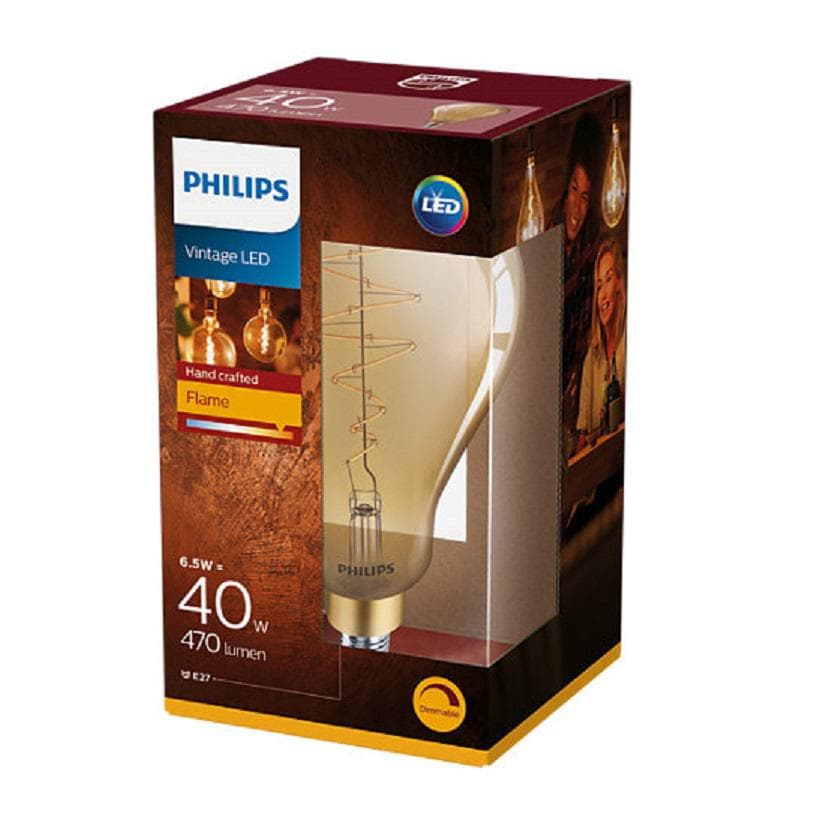 BEC LED Philips, soclu E27, putere 6.5W, forma clasic, lumina alb calda, alimentare 220 - 240 V, "000008718696803493"