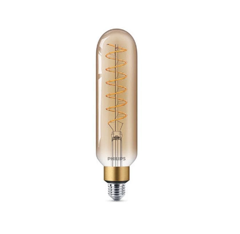 BEC LED Philips, soclu E27, putere 6.5W, forma cilindric, lumina alb calda, alimentare 220 - 240 V, "000008718696803516" — miniatură