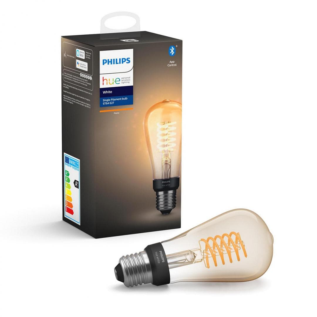 BEC smart LED Philips, soclu E27, putere 7W, forma clasic, lumina alb calda, alimentare 220 - 240 V, "000008718699688868"
