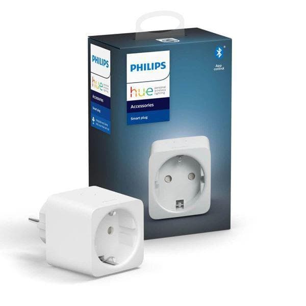 CONECTOR inteligent PHILIPS, Schuko x 1, conectare prin Schuko (T), 16 A, programare prin smartphone, Bluetooth, alb, "000008718699689285"
