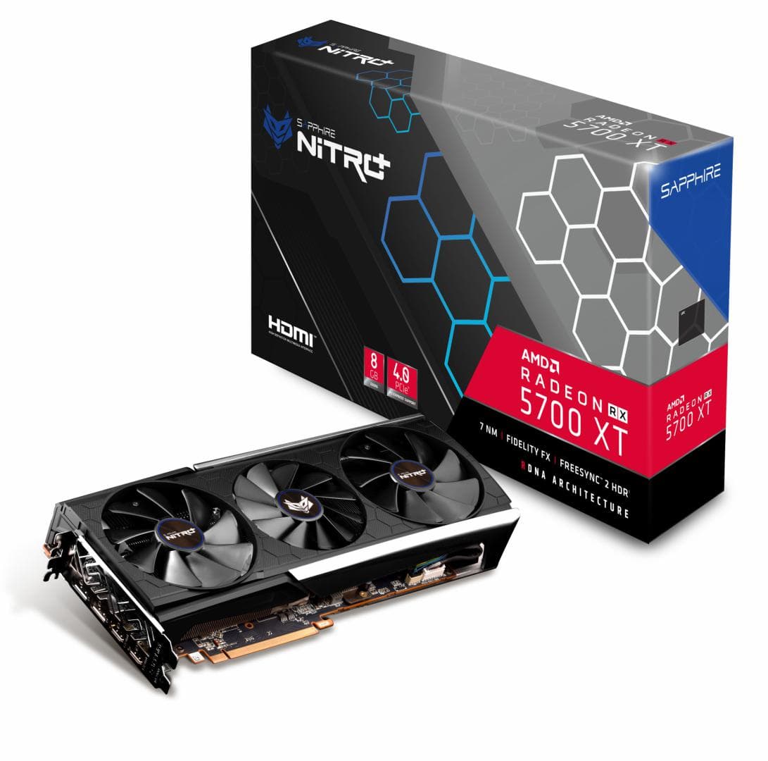PLACA VIDEO SAPPHIRE AMD Radeon RX 5700 NITRO+ XT, 8 GB GDDR6 256 biti, PCI Express 4.0 x 16, HDMI x 2, Display Port x 2, sistem racire aer activ, "11293-03-40G"