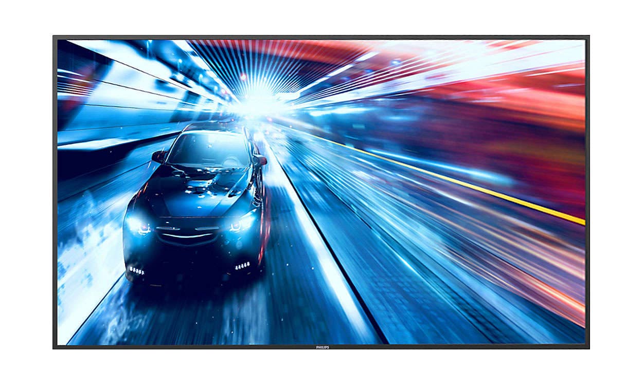 MONITOR PHILIPS 42.5", video wall, afisaj indoor, VA, Full HD (1920 x 1080), Wide, 350 cd/mp, 6.5 ms, VGA, DVI, HDMI, "43BDL3010Q/00"