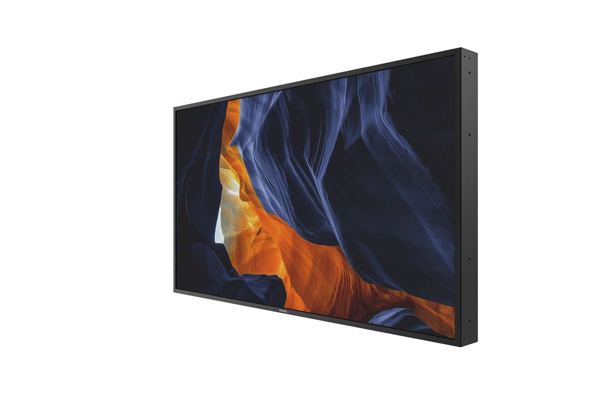 MONITOR PHILIPS 54.6", video wall, afisaj indoor, nespecificat, Full HD (1920 x 1080), Wide, 2500 cd/mp, 6 ms, VGA, DVI, HDMI x 2, DisplayPort, "55BDL3102H/00"