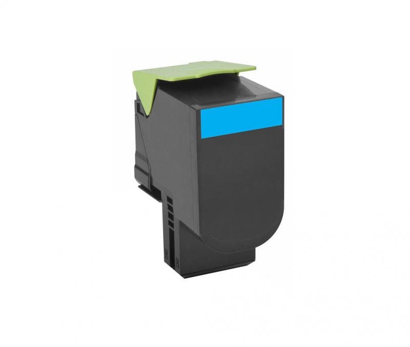 Toner Original Lexmark Cyan, 80C2XC0, pentru CX510, 4K, "80C2XC0"