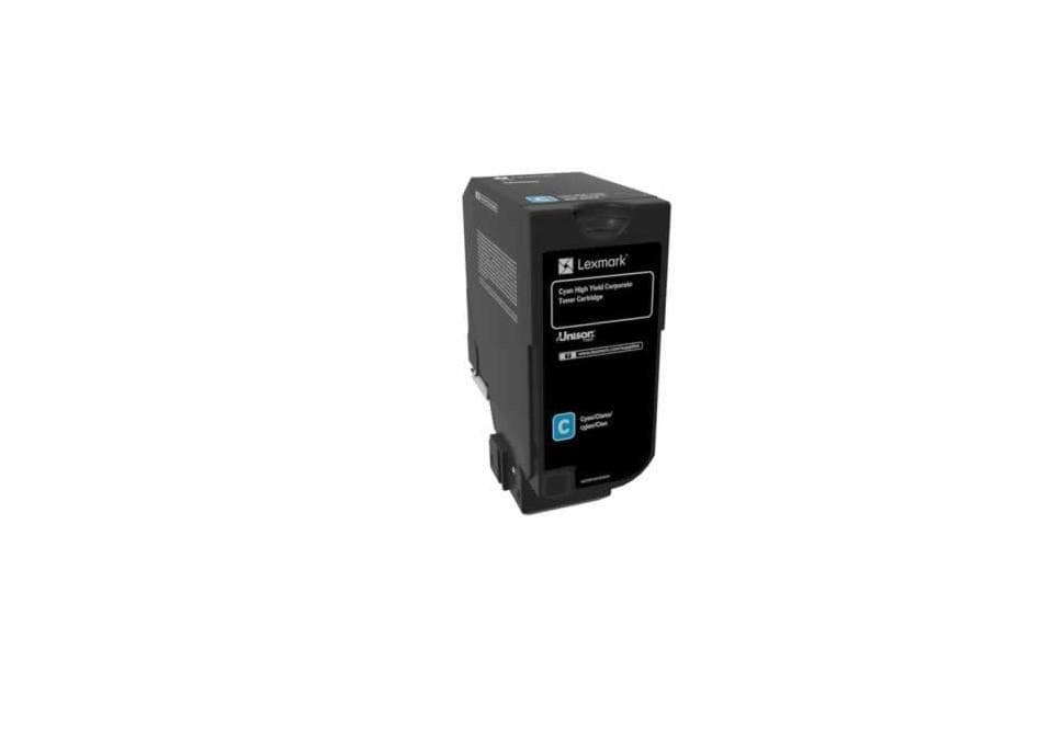 Toner Original Lexmark Cyan, 84C2HCE, pentru CX725, 16K, "84C2HCE"