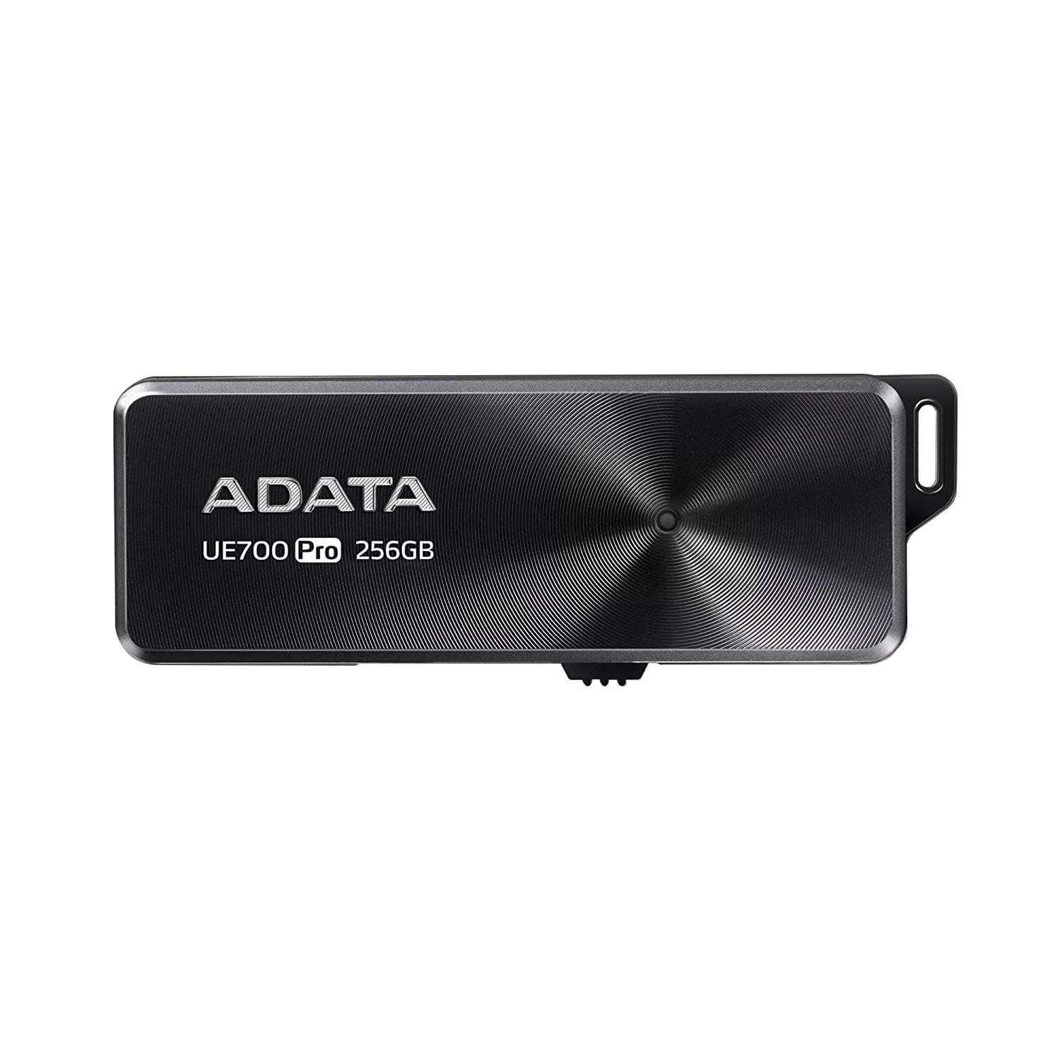 MEMORIE USB 3.2 ADATA 32 GB, retractabila, carcasa aluminiu, negru, "AUE700PRO-32G-CBK" — miniatură