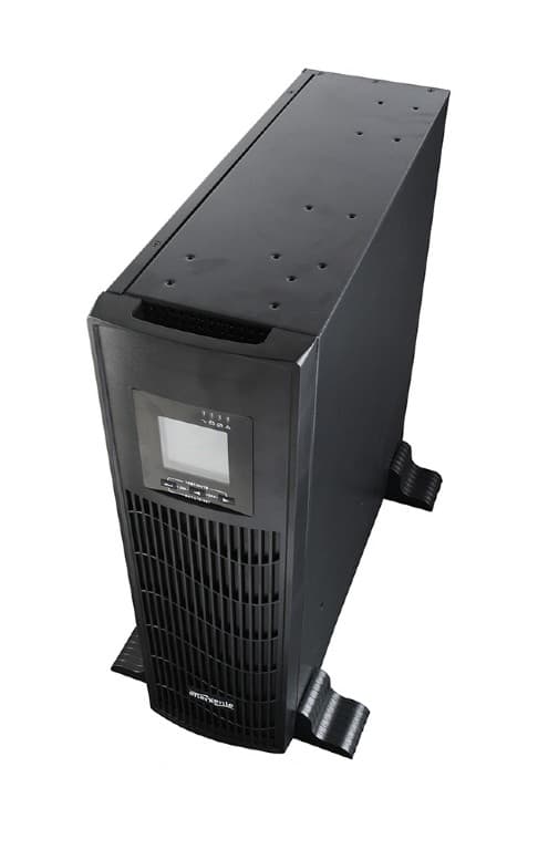 UPS GEMBIRD, Line Int. cu sinusoida pura cu management, rack, 2000VA/1200W, AVR, IEC x 6/ Schuko x 1, 3 x baterie 12V/9Ah, display LCD, back-up 1 - 10 min., "EG-UPSRACK-12" — miniatură
