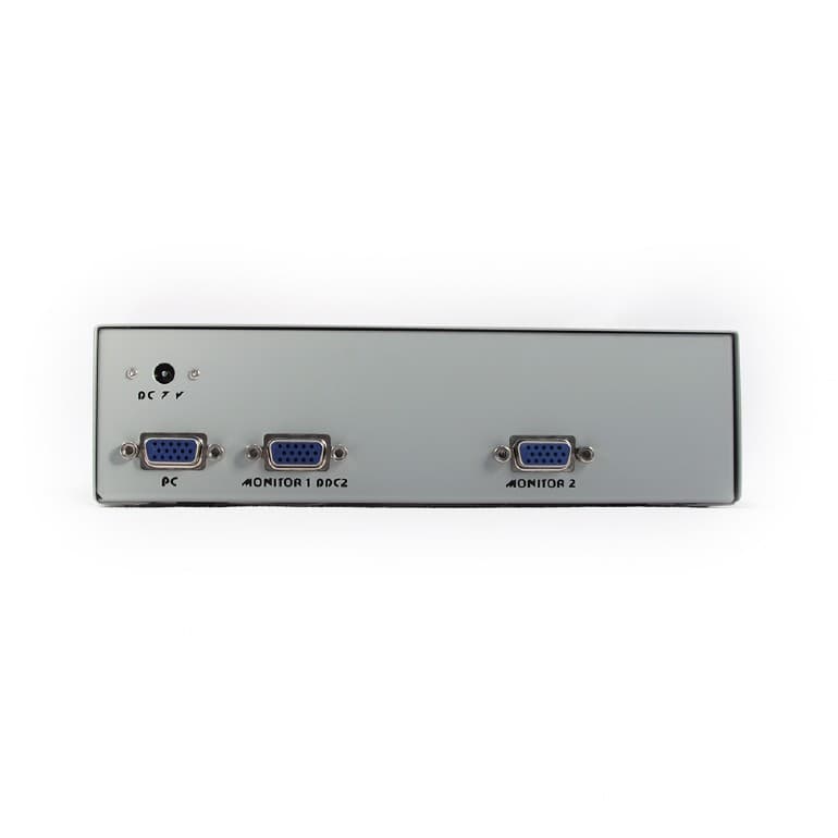 SPLITTER video GEMBIRD, split 2 monitoare la 1 PC, conector 1: VGA (M); conector 2: VGA (M) x 2, "GVS122" — miniatură