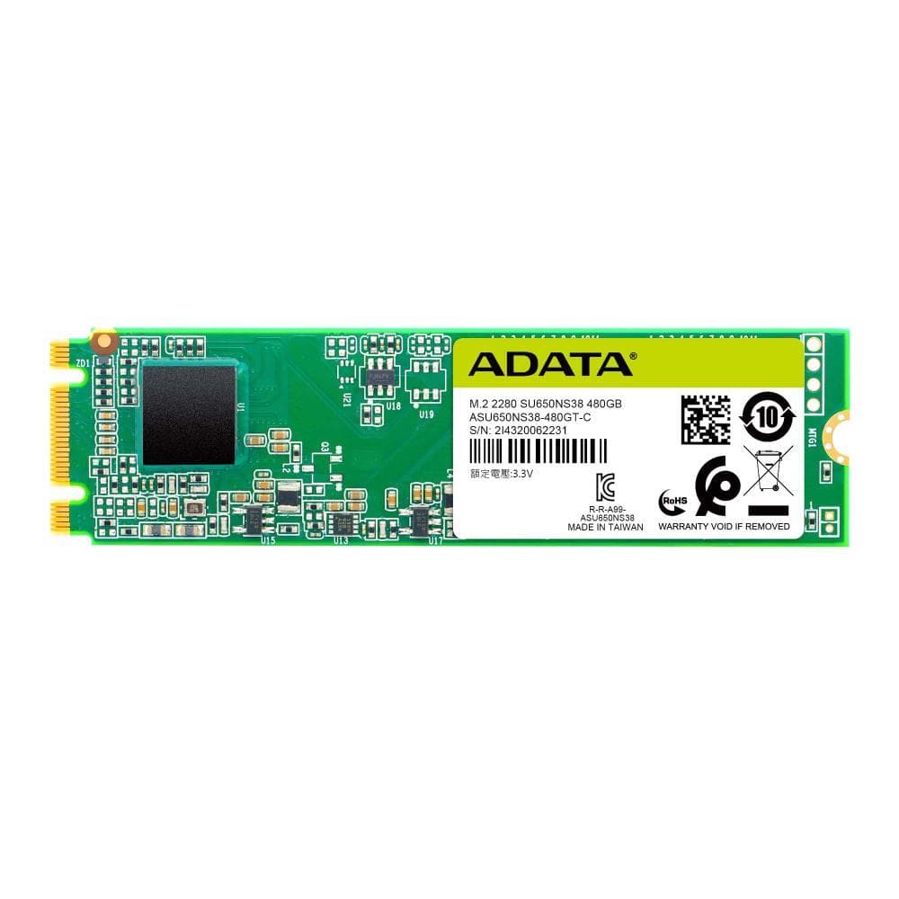 SSD ADATA, 120 GB, M.2, S-ATA 3, 3D TLC Nand, R/W: 550/510 MB/s, "ASU650NS38-120GT-C"