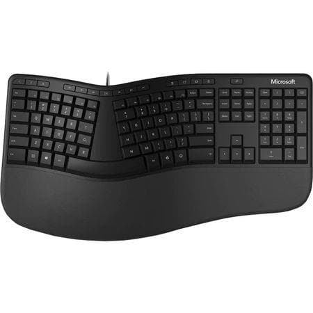 TASTATURI MICROSOFT, cu fir, 126 taste format standard (104-108 taste), USB, negru, "LXM-00013"
