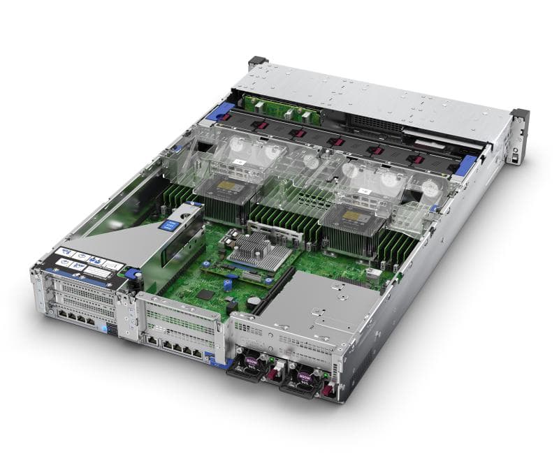 SERVER HP DL380 GEN10 5218, 1 CPU Intel Xeon Silver 4210, 2.2 GHz (turbo 3.2 GHz), 10 nuclee, RDIMM 32 GB DDR4, carcasa tip Rackabila 2U, "P20249-B21" — miniatură