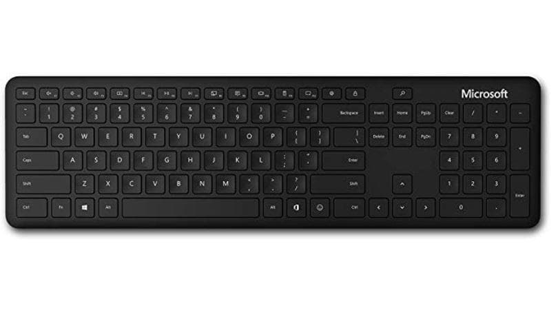 TASTATURI MICROSOFT, wireless, 105 taste format standard (104-108 taste), Bluetooth, negru, "QSZ-00021"