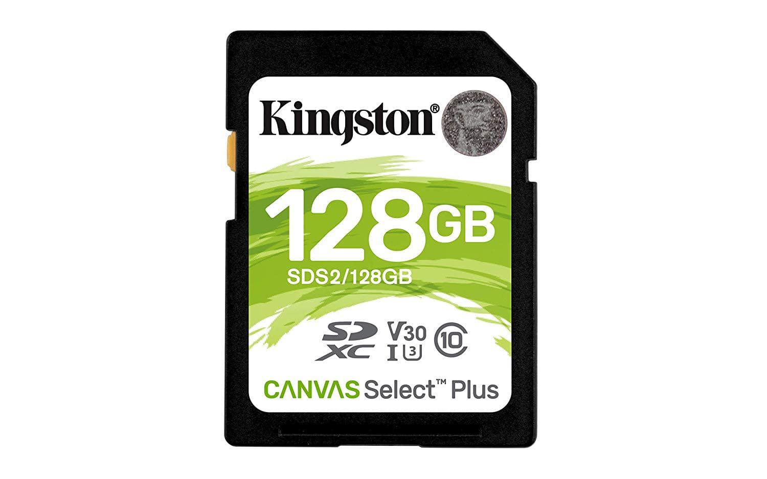 CARD SD KINGSTON, 128 GB, SDXC, clasa 10, standard UHS-I U3, "SDS2/128GB"