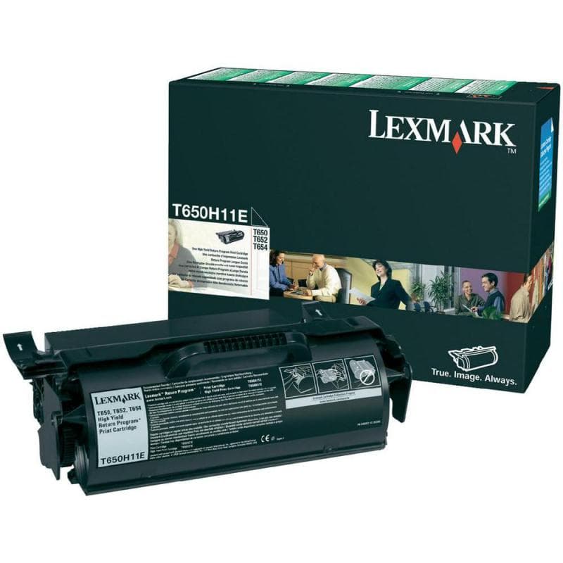 Toner Original Lexmark Black, T650H11E, pentru T650|T652|T654|T656, 25K, "T650H11E"