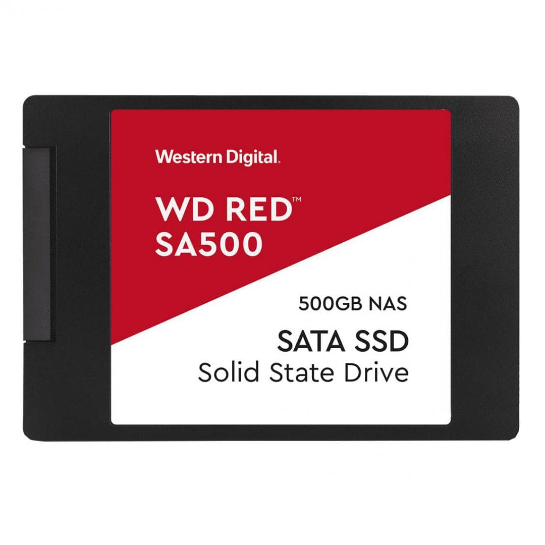 SSD WD, Red, 500 GB, 2.5 inch, S-ATA 3, 3D Nand, R/W: 560/530 MB/s, "WDS500G1R0A" — miniatură