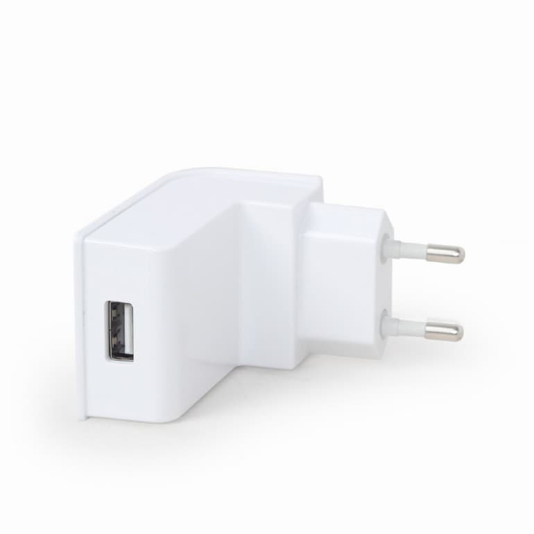 ALIMENTATOR retea 220V GEMBIRD, universal, 1 x USB, 2.1A, 10W, alb, "EG-UC2A-02-W" — miniatură