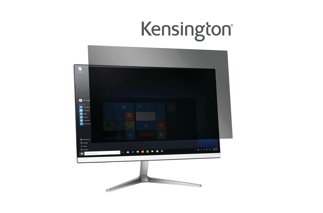 FILTRU confidentialitate KENSINGTON, pentru 18.5", 16:9, 2 zone, detasabil, limiteaza campul vizual la 30grade, reduce lumina daunatoare cu pana la 42%, 325x5x535mm, 0.284Kg, "626475"