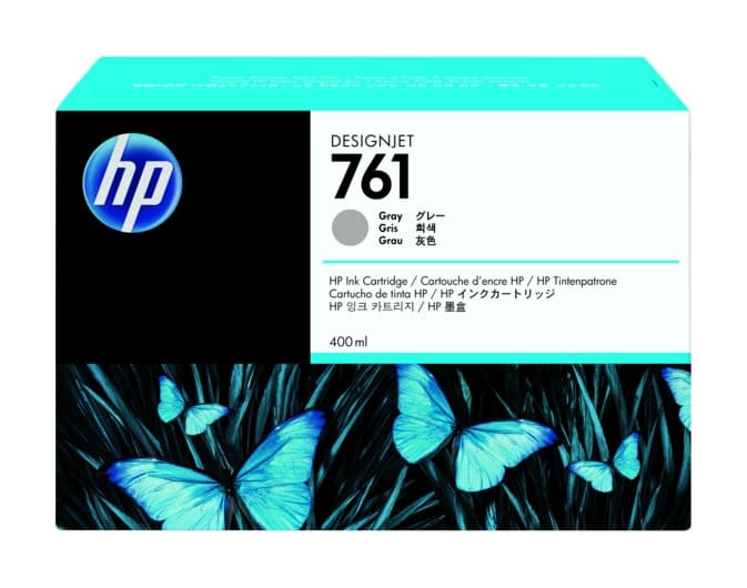 Cartus Cerneala Original HP Grey, nr.761, pentru DesignJet T7100|T7200, "CM995A"