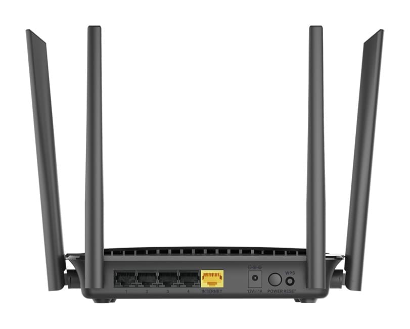 ROUTER D-LINK wireless 1200Mbps, 4 porturi Gigabit, 4 antene externe, Dual Band AC1200 (867/300Mbps), "DIR-842/MT" - 720854 / 45505674 — miniatură