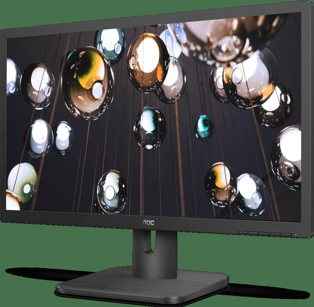 MONITOR AOC 21.5", multimedia, MVA, Full HD (1920 x 1080), Wide, 250 cd/mp, 5 ms, HDMI, VGA, DisplayPort, "22E1Q"