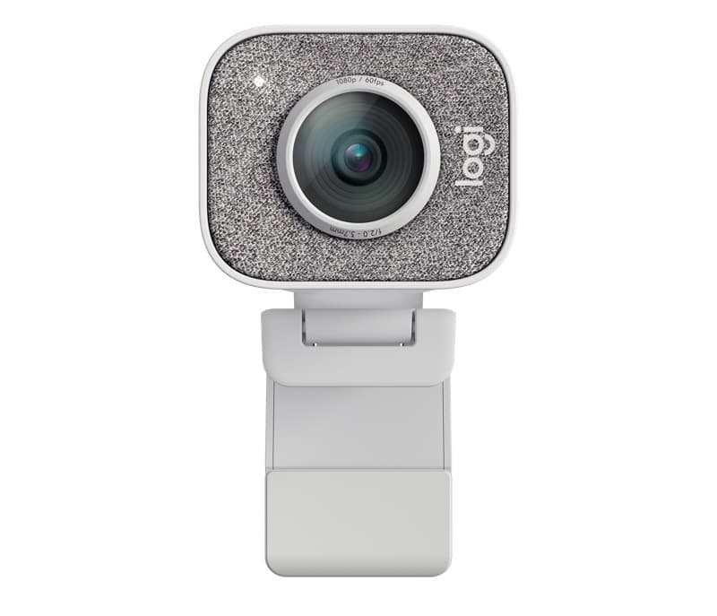 CAMERA web LOGITECH StreamCam, Full HD rez 1920 x 1080, USB Type C, microfon, alb, "960-001297" — miniatură