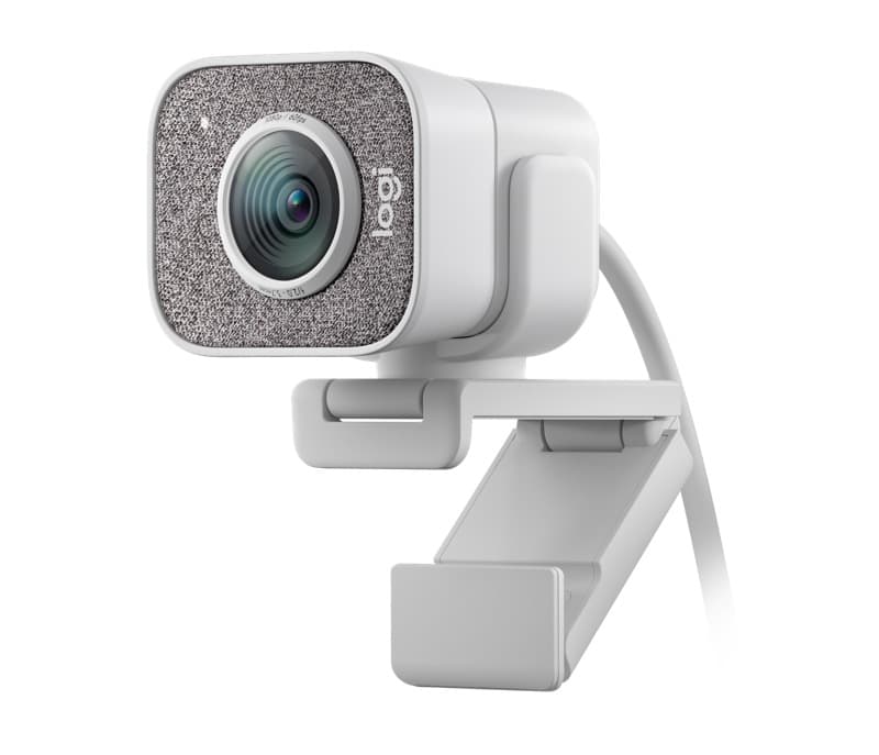 CAMERA web LOGITECH StreamCam, Full HD rez 1920 x 1080, USB Type C, microfon, alb, "960-001297" — miniatură